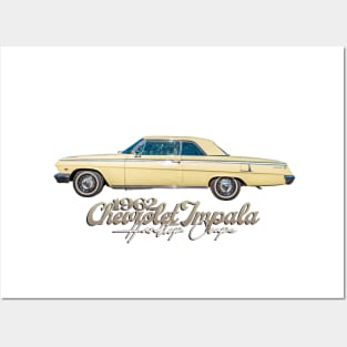 1962 Chevrolet Impala Hardtop Coupe Posters and Art